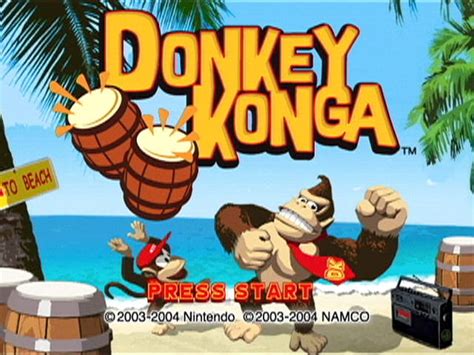 Donkey Konga: Een swingende rit met iconische tunes en een quirky aap!